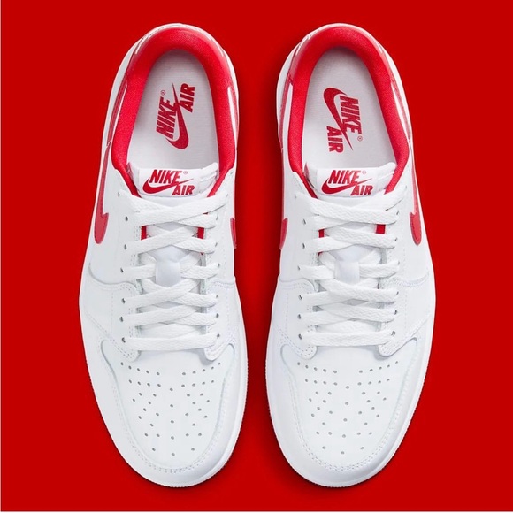 Brand New Air Jordan 1 Retro Low OG “University Red” CZ0790 161 Men’s Sneakers - Picture 9 of 10